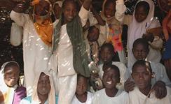 Darfur/Sudan: Kinder in einer von UNICEF untersttzten Schule